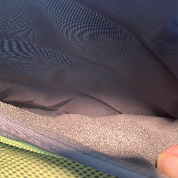 Adidas Light Blue Backpack laptop Unisex 3 stripes - Picture 12 of 16